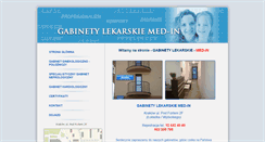 Desktop Screenshot of med-in.pl